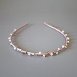 Pink Pearl Headband