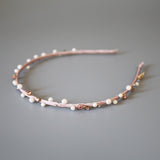 Pink Pearl Headband