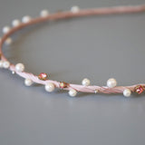 Pink Pearl Headband