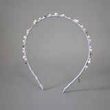 Pale Blue Pearl Headband