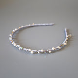 Pale Blue Pearl Headband