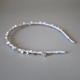 Pale Blue Pearl Headband