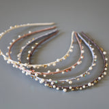 Pale Blue Pearl Headband