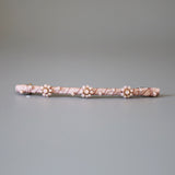 Pink Flower Barrette