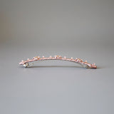 Pink Flower Barrette