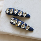 Hair Pin Deep Navy