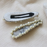 Hair Pin White Pearl