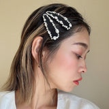 Hair Pin Black Silver