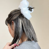 Tulle White Scrunchie