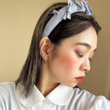 OG Headband Blue Black Stripe