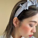 OG Headband Blue Black Stripe