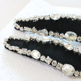 Hair Pin Black Silver