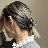 Metal Silver Heart Hair Clip