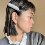 Silver Studs Barrette