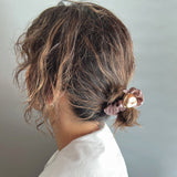 Gold Beans Purple Mini Scrunchie