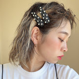 Hair Pin Black Stripe