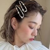 Hair Pin Black Gold