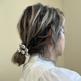 Silver Ball Hair Pony