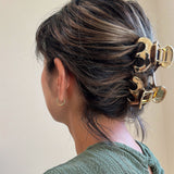 Metal Gold Marron Clip