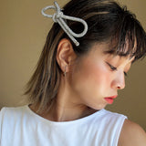 Crystal Rope Ribbon Barrette