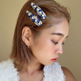 Hair Pin Blue Star