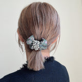 Green Silver Ribbon Pony