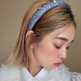 Slender Headband Blue Pink