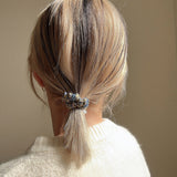 Silk Studs Pony Blue Gold