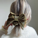 Royal Gold Ribbon Scrunchie