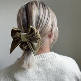 Royal Gold Ribbon Scrunchie