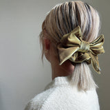 Royal Gold Ribbon Scrunchie