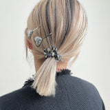 Silk Studs Pony Black Gold