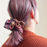 Patchwork Scrunchie Red