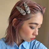 Hair Pin Brown Gray