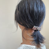 Silk Studs Pony Purple White