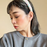 Slender Headband Mix Tweed No Studs