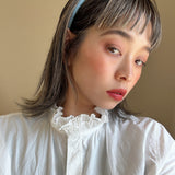 Tight Headband Blue Denim