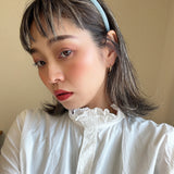 Tight Headband Blue Denim