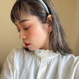 Tight Headband Blue Denim