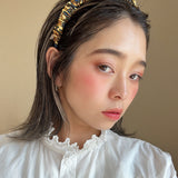 Gather Headband Yellow Blue No Studs