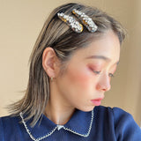Hair Pin Silver Studs