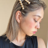 Dot Gold 2pcs Hair Clip