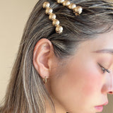 Dot Gold 2pcs Hair Clip