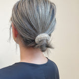 Half Moon Full Studs Gold Pony