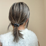 Silk Pony Navy White