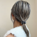 Silk Pony Navy White
