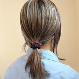 Silk Pony Dark Navy Red