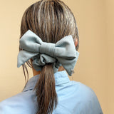 Riboon Scrunchie Denim Blue