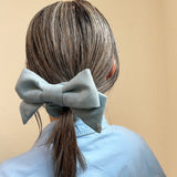Riboon Scrunchie Denim Blue