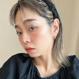 Gather Headband Black Lace
